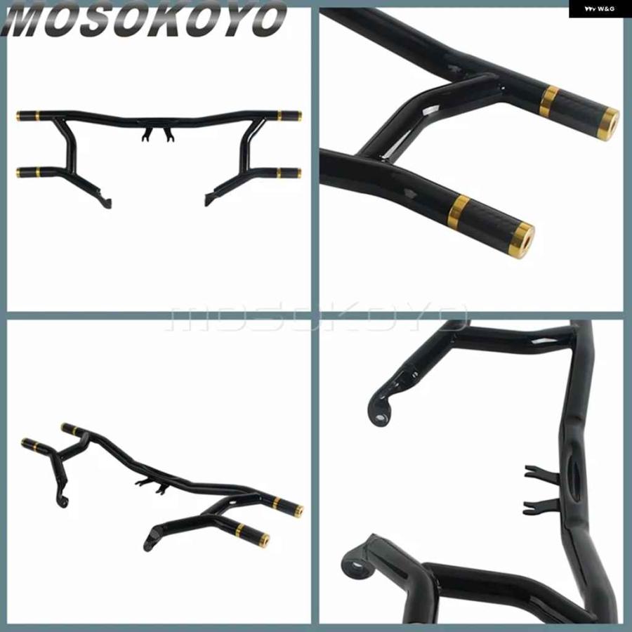 並行輸入品オートバイ バイク エンジン ガード クラッシュ バー プロテクター スライダー エンド ハーレー エレクトラ グライド キング ウルトラリミテ_17