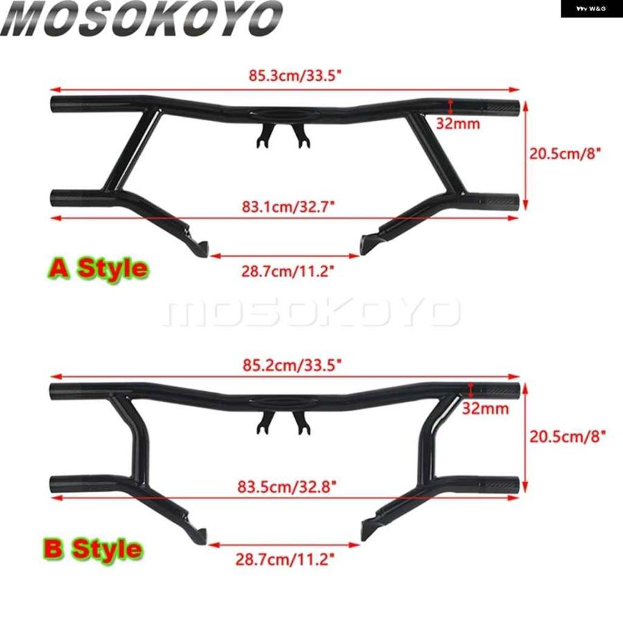 並行輸入品オートバイ バイク エンジン ガード クラッシュ バー プロテクター スライダー エンド ハーレー エレクトラ グライド キング ウルトラリミテ_19