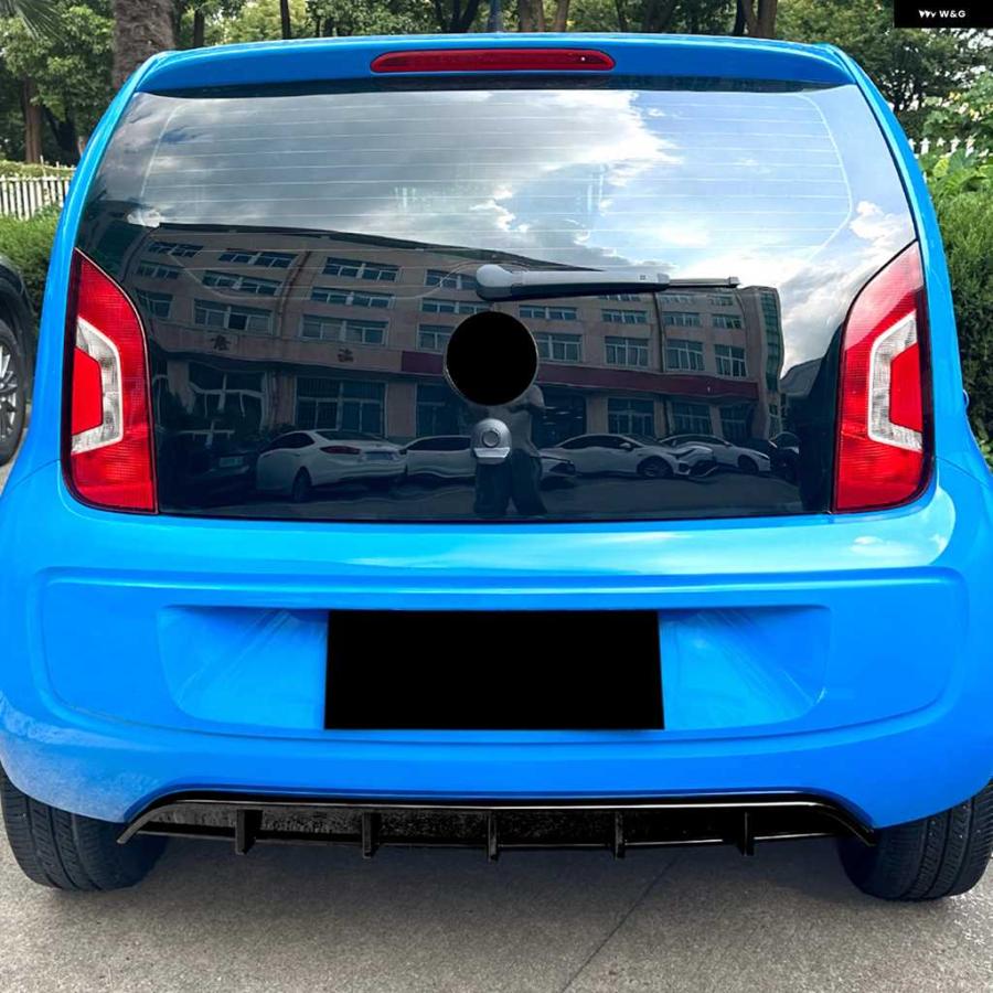 並行輸入品リア バンパー スポイラー ブーツ ロアスプリッター ブラケット トリム フォルクスワーゲン VW UP 2011-2015の画像