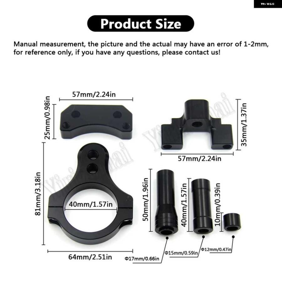 並行輸入品CNC オートバイ バイク ダンパー ステアリング スタビライズ ダンパー ブラケット マウント ホルダー キット ヤマハ YZF R3 YZFR25 MT-03 MT-_5