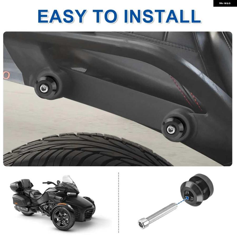 並行輸入品マウント スプールキット ドッキングハードウェア シーシーバー バックレスト バンジーボタン CAN AM SPYDER F3/F3-S/F3-T オートバイ バイクの画像
