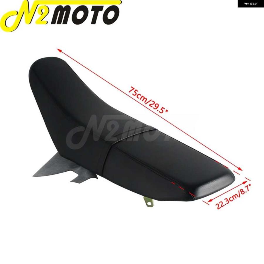 KLX250用シート 並行輸入品】KLX250 オートバイ バイク シート ブラック ドライバー