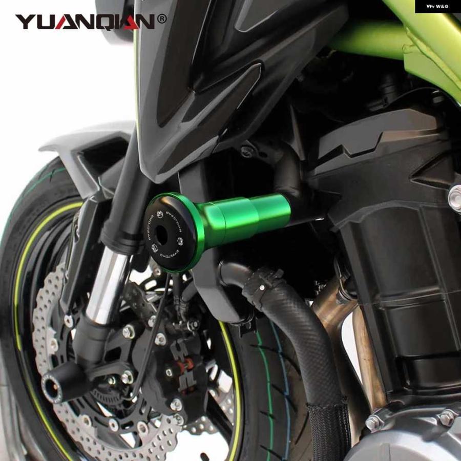 並行輸入品落下 エンジン クラッシュ パッド カワサキ Z900RS CAFE PERFORMANCE SE 2017-2024 オートバイ バイク フレーム スライダー クラッシュの画像