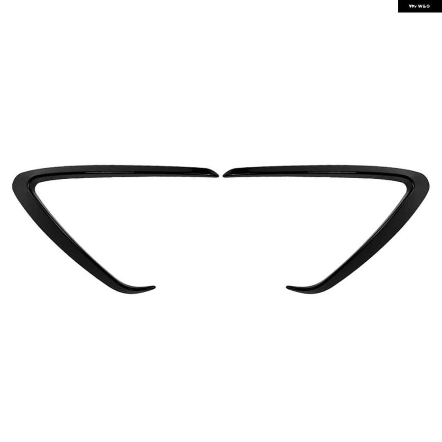 並行輸入品フロントサイド トリム スポイラー スプリッター カナード デコレーション フォード フィエスタMK8 2018-2020スタンダード バージョンの画像