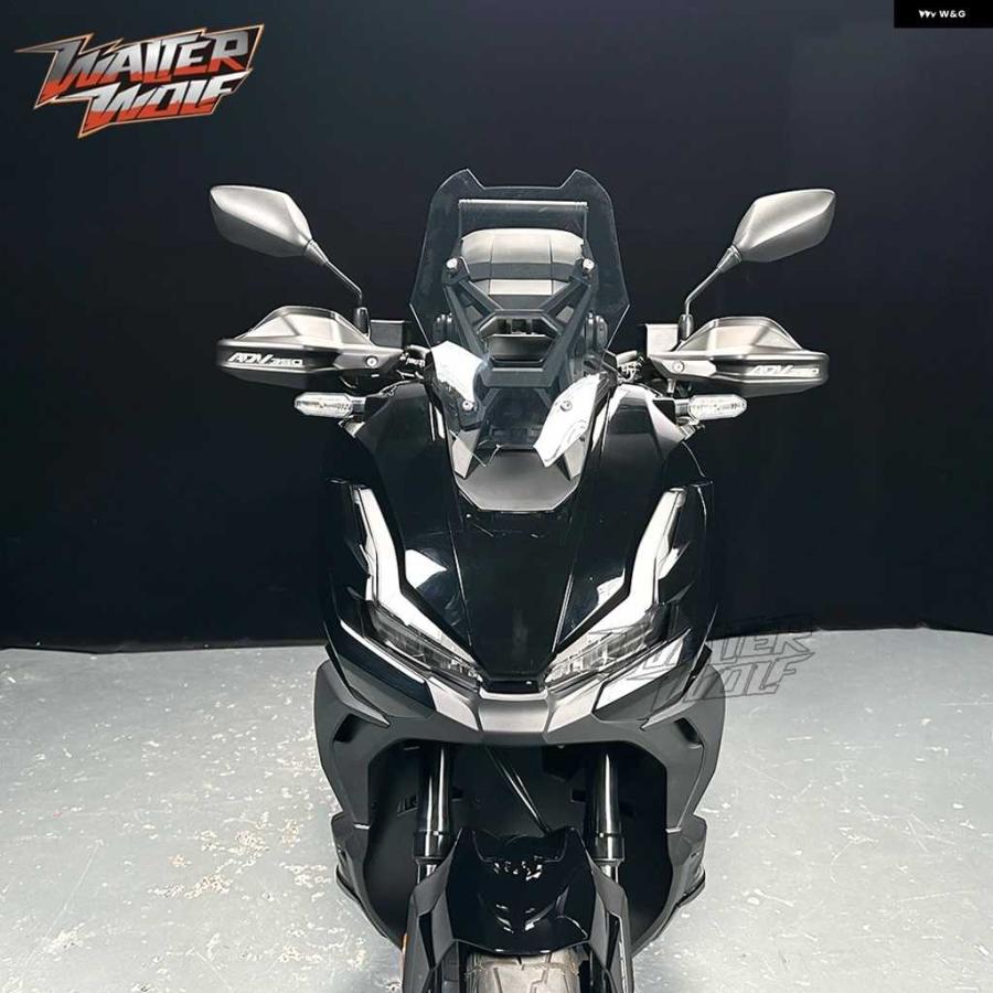 並行輸入品2025 オートバイ バイク ハンドルバー ハンドガード プロテクター ホンダ ADV 350 アクセサリー ハンドルバー グリップ 風防_3