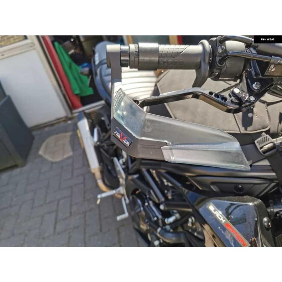 並行輸入品R1M R3 R6 R15 R25 MT-09 FZ1 FZ6 N/S FZ8 TMAX XMAX NMAX FZR FJR SZR ハンドシールドガード プロテクター ウィンド ディフレクター_6
