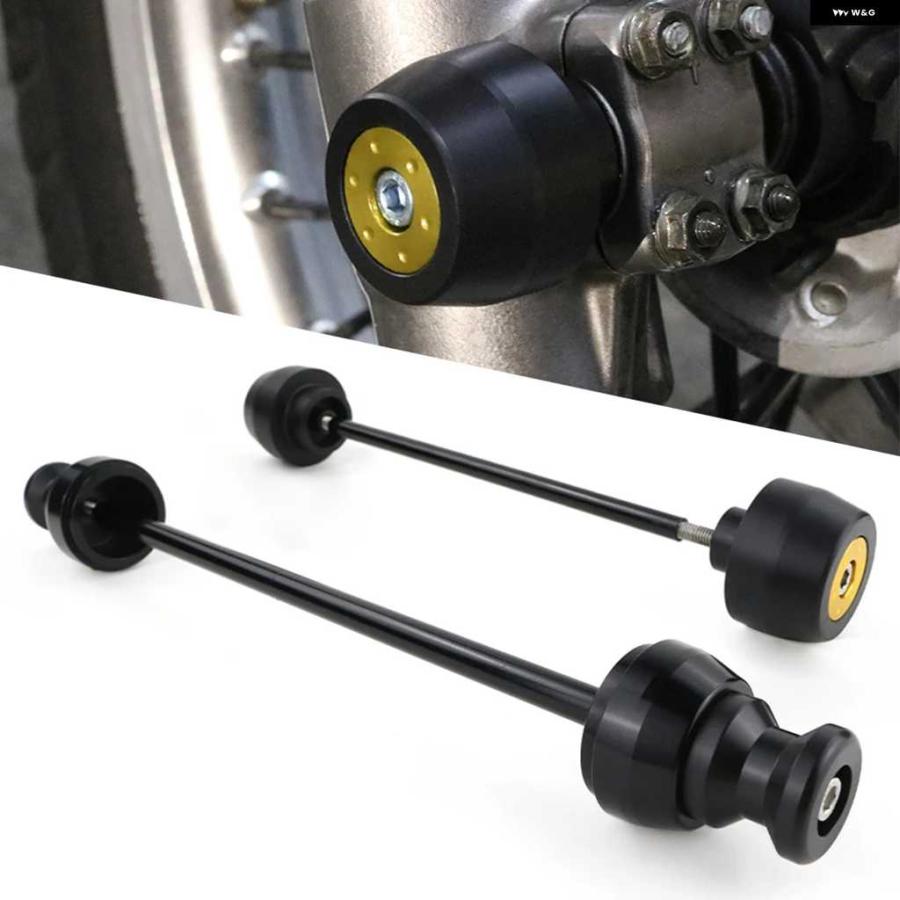 並行輸入品オートバイ バイク アクセサリー スズキ DR650 DR650SE 1996-2024 フロントアクスル スライダー リア フォーク スイングアーム スプール スラの画像