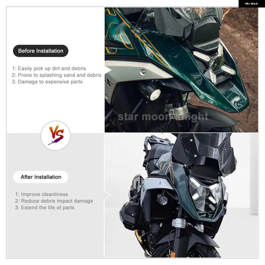 並行輸入品ポリカーボネートライトハウス BMW R1300GS オートバイ バイク アクセサリー ヘッドライト プロテクター カバー_6