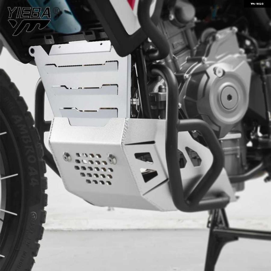 並行輸入品CFMOTO 450MT IBEX450 2024 2025 2026 オートバイ バイク アクセサリー アルミ エンジン ガード カバー プロテクター クラッ フラップ プロテの画像