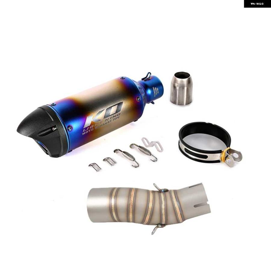 並行輸入品アドベンチャー CFMOTO 450SR NK450 450NK 2022-2025 オートバイ バイク マフラー SC マフラー DB キラー付き ステンレスの画像