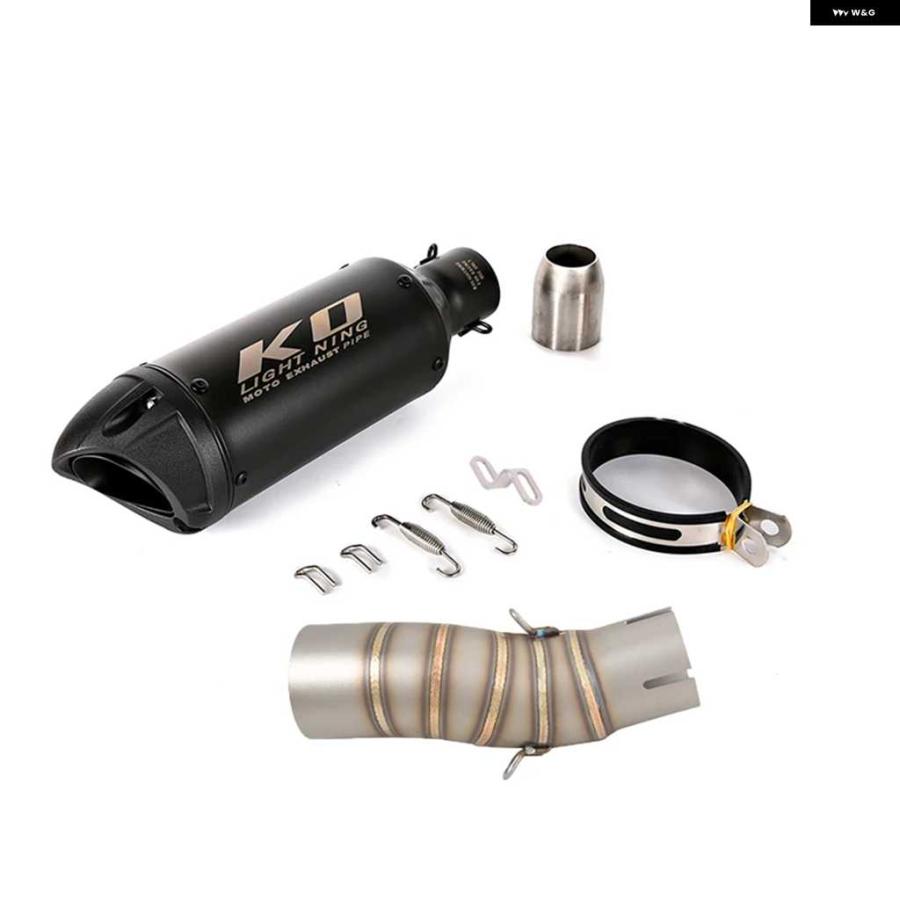 並行輸入品アドベンチャー CFMOTO 450SR NK450 450NK 2022-2025 オートバイ バイク マフラー SC マフラー DB キラー付き ステンレスの画像