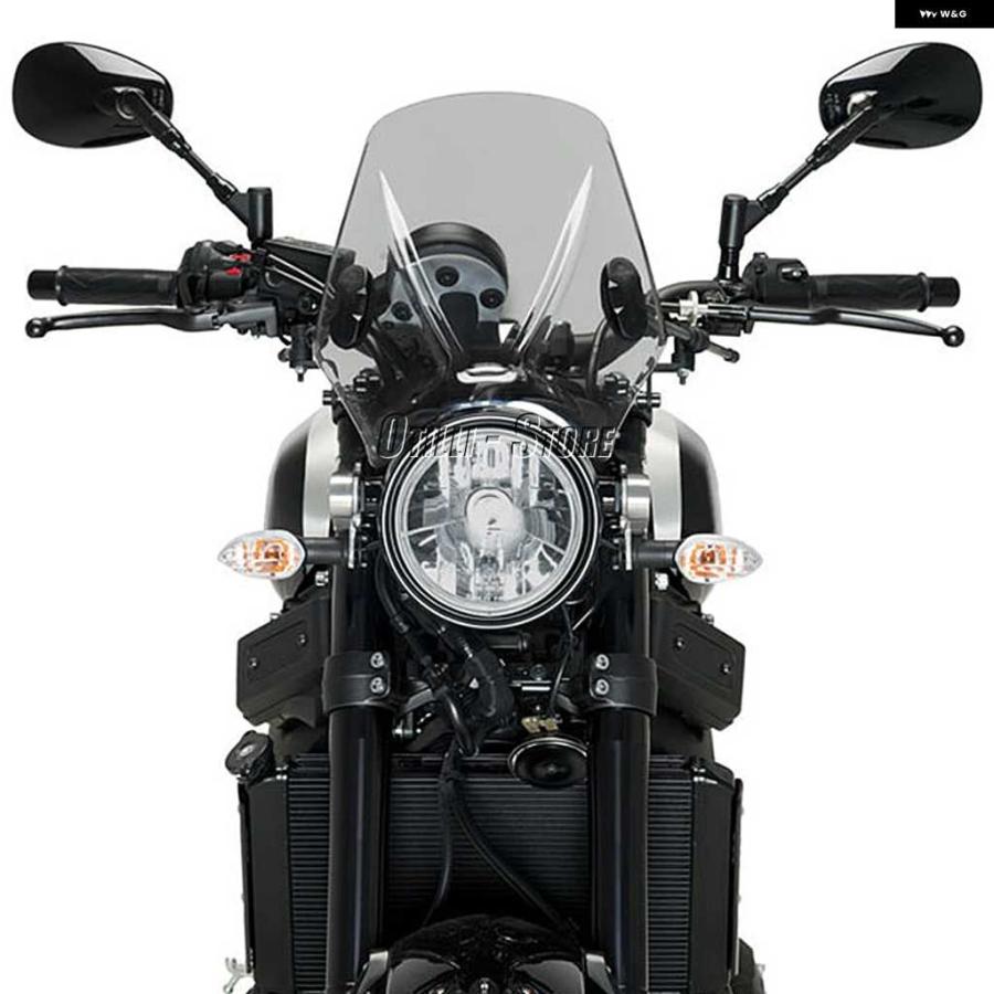 並行輸入品XSR700 XSR900 ウィンドスクリーン ウィンドシールド