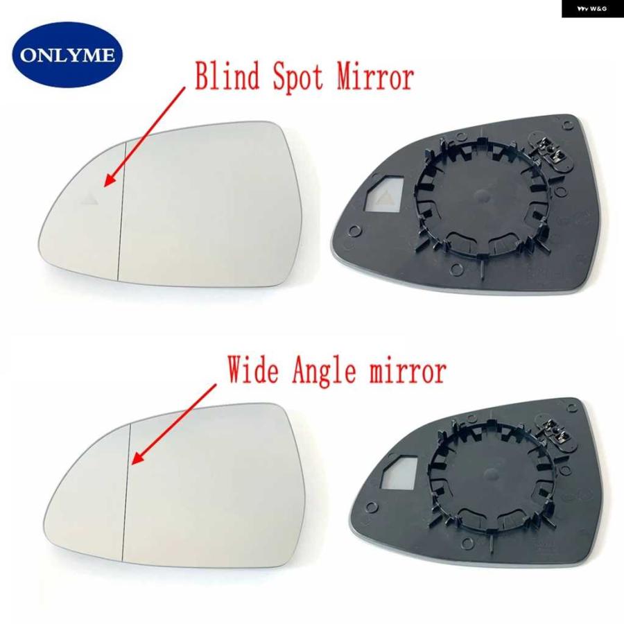 並行輸入品ブラインド スポットハザード付き広角加熱ミラー ガラス BMW X3 G01 X4 G02 X5 G05 F15 X6 G06 F16 X7 2013-2023 IX3 2021-2023 | ブランド登録なし