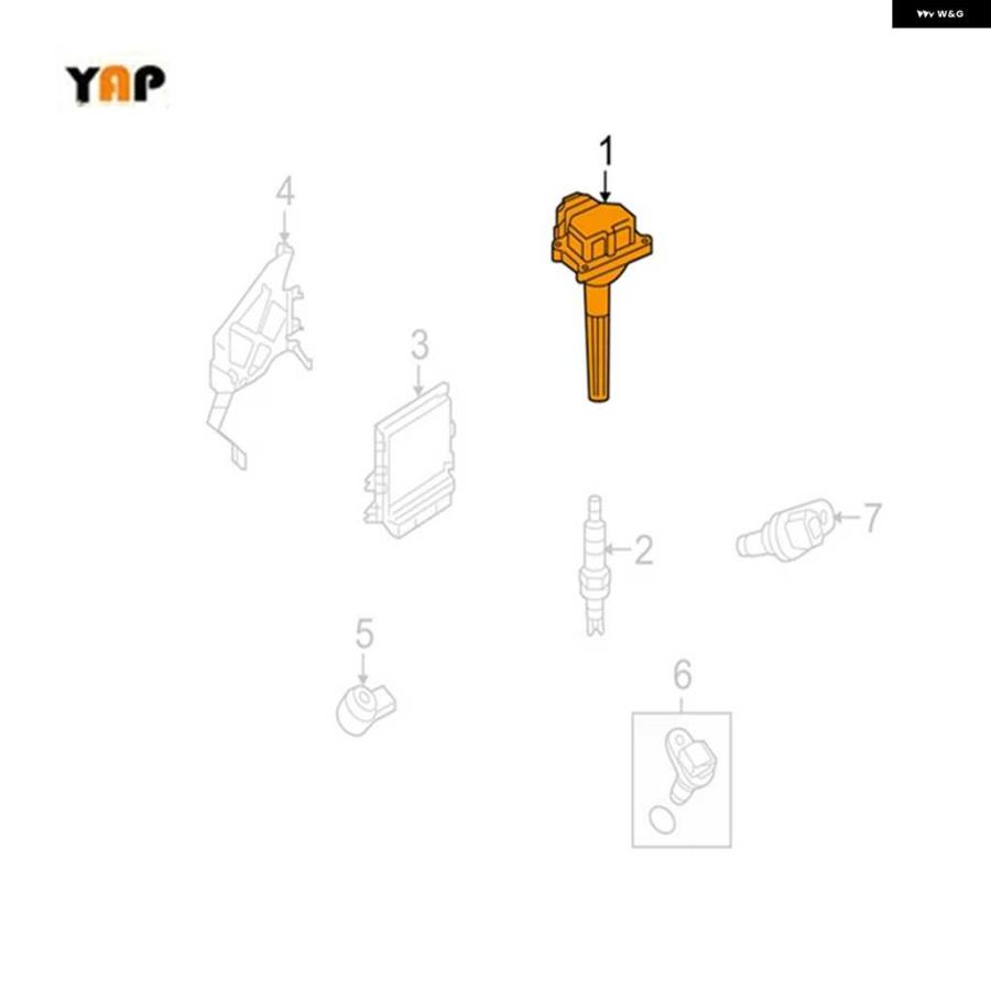 並行輸入品エンジン 点火 コイルロッド フィアット ブラボー ビュイック ラクロス ヴェラーノ 2.0L 2.4L L4 0221504026 55214926 146MM 2008-2014 | ブランド登録なし | 01