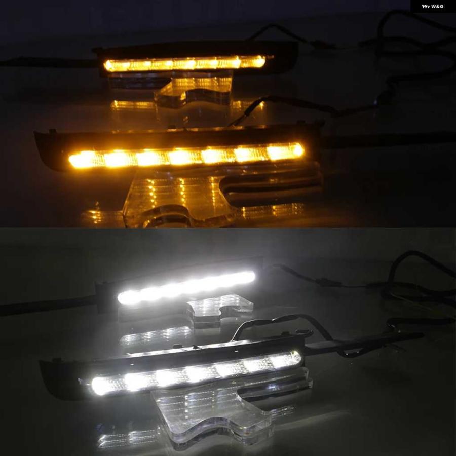 並行輸入品1ペア DRL LED DRL デイタイム ランニングライト フォグランプ トヨタ マークX REIZ 2004-09 | ブランド登録なし | 07