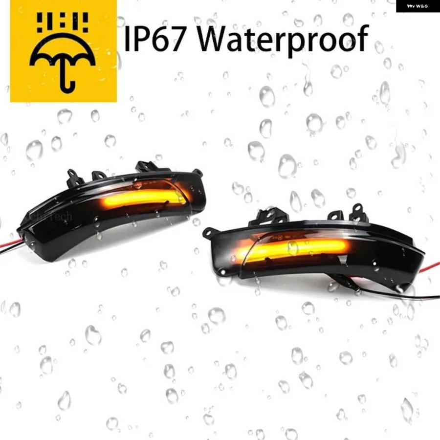 並行輸入品ダイナミックウィンカー LED バックミラー インジケーター ウィンカー リピーターライト REIZ WISH MARK X CROWN AVALON CAMRY IQ | ブランド登録なし | 04