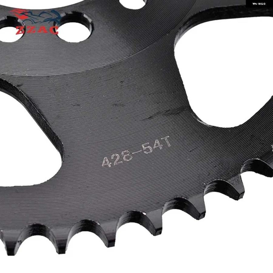 並行輸入品428 45T 54T オートバイ バイク リア スプロケット スターリングホイール ヤマハ DT 125 DT125 DT175 74-76 AG200 TW200 1989 91-17 TW225 02_5
