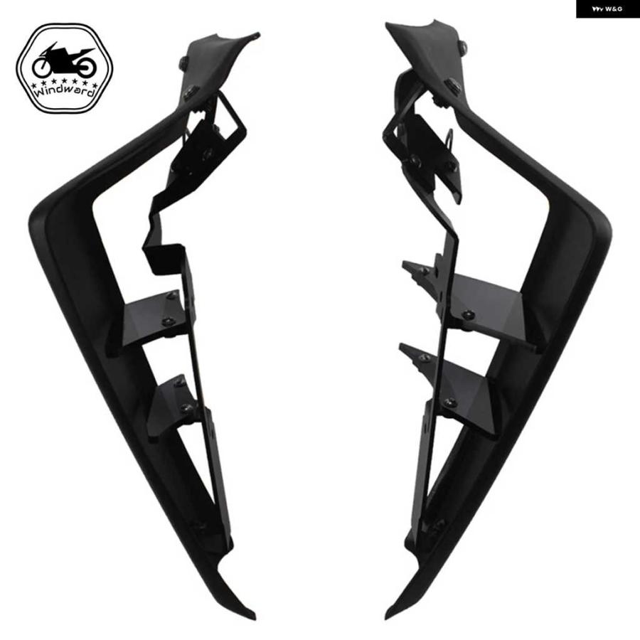 並行輸入品ヤマハ MT-09SP 2021-2023 MT09 2021-23 オートバイ バイク スポーツ ダウンフォース ネイキッド サイドスポイラー エアロダイナミック ウィ_10