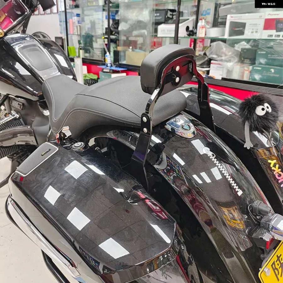 並行輸入品KR MOTO BMW R18 クラシック R18 B 100 周年 2020年以降 R 18 オートバイ バイク パッセンジャーシート バックレスト クッション リア シシー | ブランド登録なし | 06