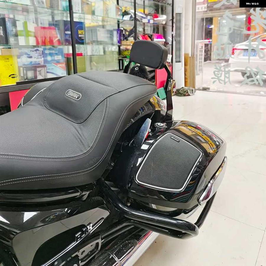 並行輸入品KR MOTO BMW R18 クラシック R18 B 100 周年 2020年以降 R 18 オートバイ バイク パッセンジャーシート バックレスト クッション リア シシー | ブランド登録なし | 07