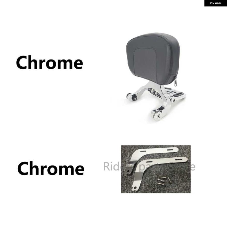 並行輸入品BMW R18 クラシック オートバイ バイク アクセサリー シーシーバー ドライバー/パッセンジャーバックレスト 折りたたみ 式ラゲッジラック付き_5