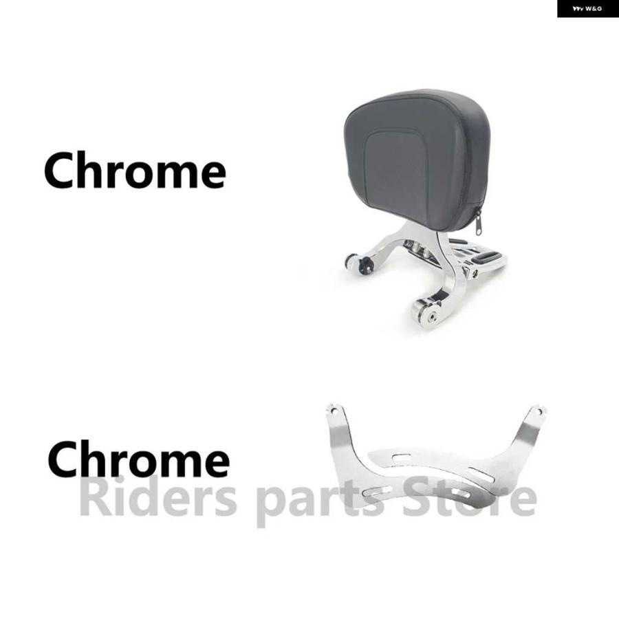 並行輸入品BMW R18 クラシック オートバイ バイク アクセサリー シーシーバー ドライバー/パッセンジャーバックレスト 折りたたみ 式ラゲッジラック付き_7