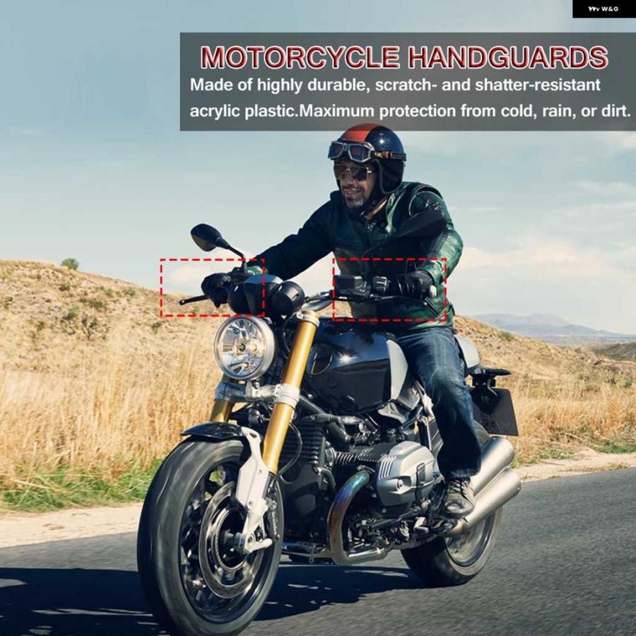並行輸入品ハンドガード シールド プロテクター BMW R NINE T R9T スクランブラー PURE URBAN G/S 2017-20 オートバイ バイク ハンドガードの画像
