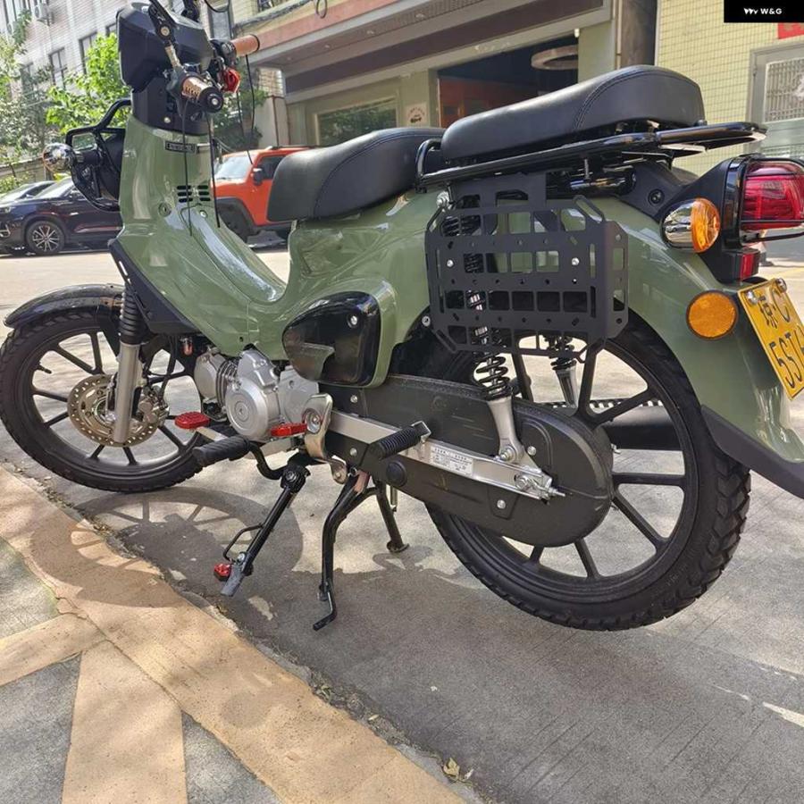 並行輸入品ホンダ クロスカブ 110 CC110 110CC CC 110 CC 2023 オートバイ バイク アクセサリー サドルバッグ サポート ブラケット サイド マウント トの画像