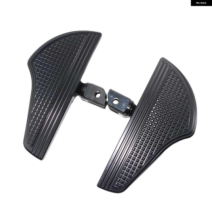 並行輸入品2X オートバイ バイク フロントフロアボード ディファイアンス フットペグ ハーレー ソフテイル ストリート ファットボブ FXBB ローライダー | ブランド登録なし | 06