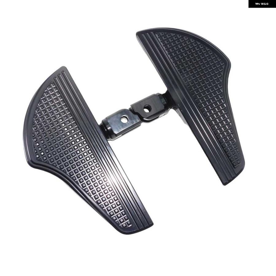 並行輸入品2X オートバイ バイク フロントフロアボード ディファイアンス フットペグ ハーレー ソフテイル ストリート ファットボブ FXBB ローライダー | ブランド登録なし | 07