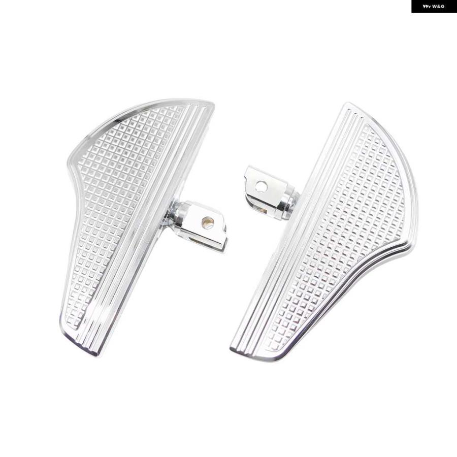 並行輸入品2X オートバイ バイク フロントフロアボード ディファイアンス フットペグ ハーレー ソフテイル ストリート ファットボブ FXBB ローライダー | ブランド登録なし | 08