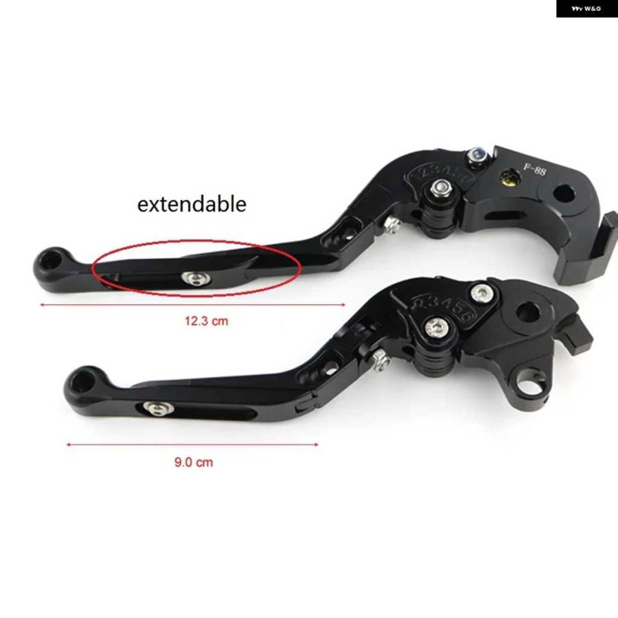 並行輸入品カワサキ GTR 1400 GTR1400 2007-2015 折りたたみ 式 伸縮式 調整可能 クラッチ ブレーキ レバー CNC オートバイ バイク アルミ_8
