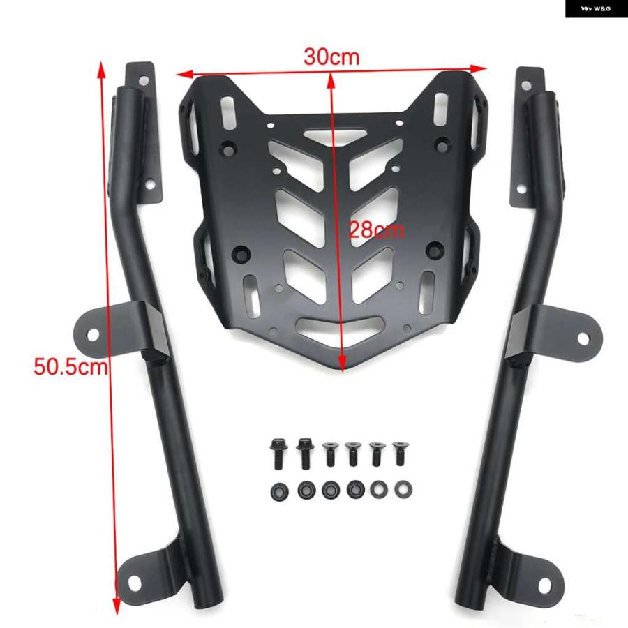 並行輸入品オートバイ バイクリアラゲッジ 収納 ブラケット ラック キャリア サポート ホルダー ホンダ ADV160 ADV 160 2023-2024_4
