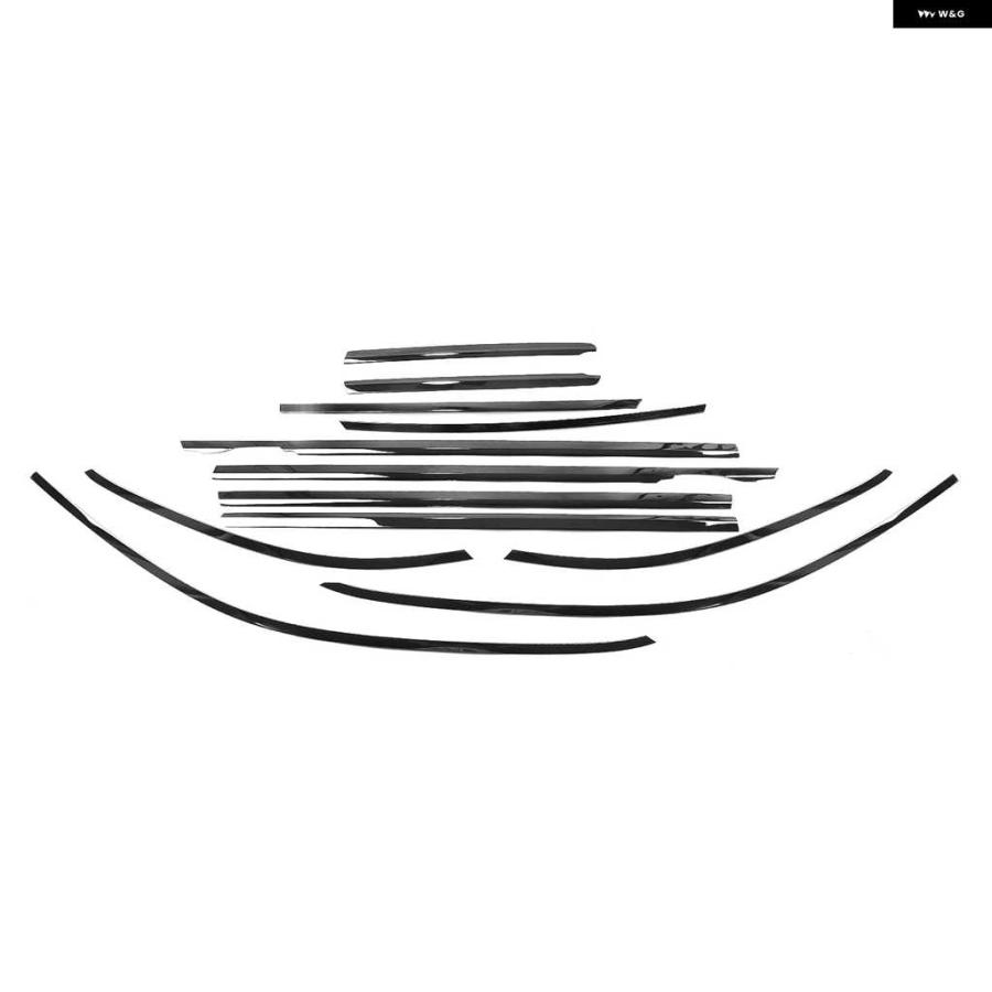 並行輸入品外装 ウィンドウ フレーム トリム ストリップ チタンブラックシールモールディング ウェザーストリップ スタイリング メルセデス ベンツ X253 | ブランド登録なし | 02