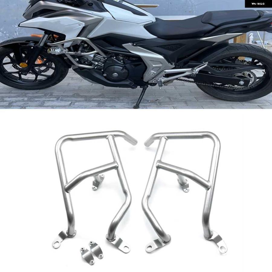 並行輸入品ホンダ NC750X 2021-2024 オートバイ バイク エンジン ガード クラッシュ バー フレーム バンパー フェアリング プロテクター ブラケット_3