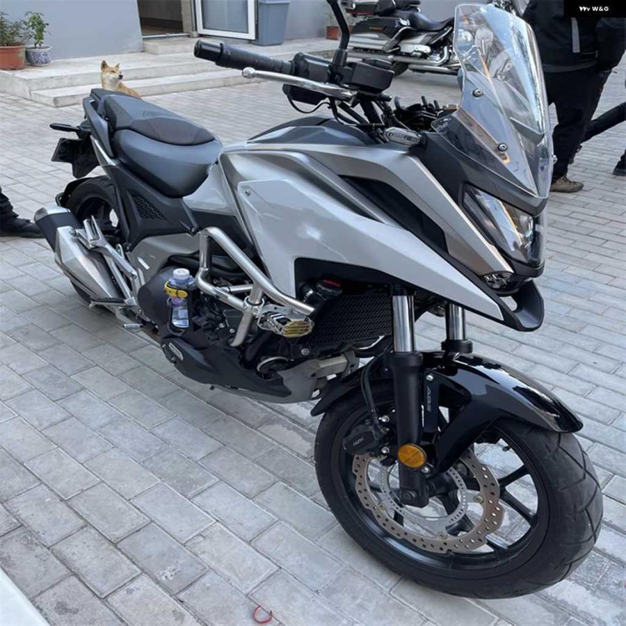並行輸入品ホンダ NC750X 2021-2024 オートバイ バイク エンジン ガード クラッシュ バー フレーム バンパー フェアリング プロテクター ブラケット_6