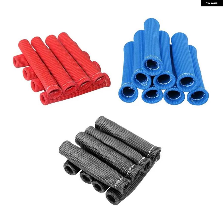 並行輸入品8個 スパークプラグワイヤーブーツラップ ヒートシールドプロテクタースリーブ | ブランド登録なし | 05