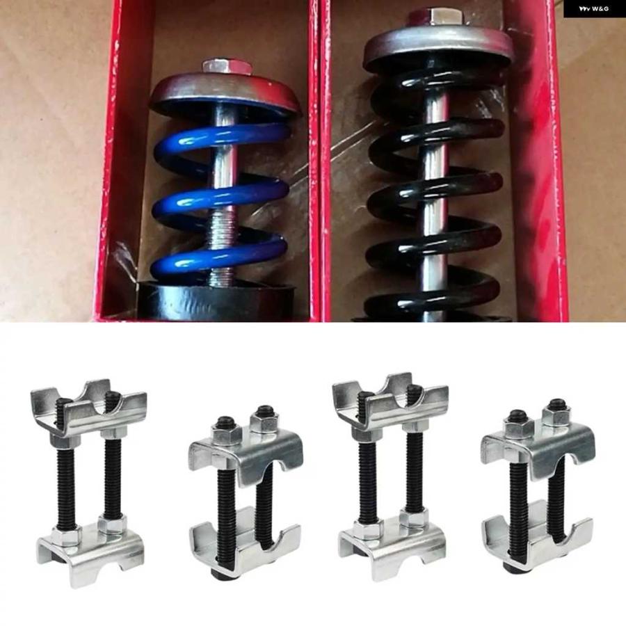 並行輸入品4Xコイルスプリングコンプレッサーアクセサリー自動車用スプリングストラットショック交換用リフト | ブランド登録なし
