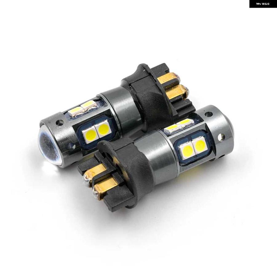 並行輸入品VW MK7 ゴルフ GTI 2013年以降 CANBUS ホワイト PW24W 12181 LED DRL デイタイムライトバルブ 2個 | ブランド登録なし | 04