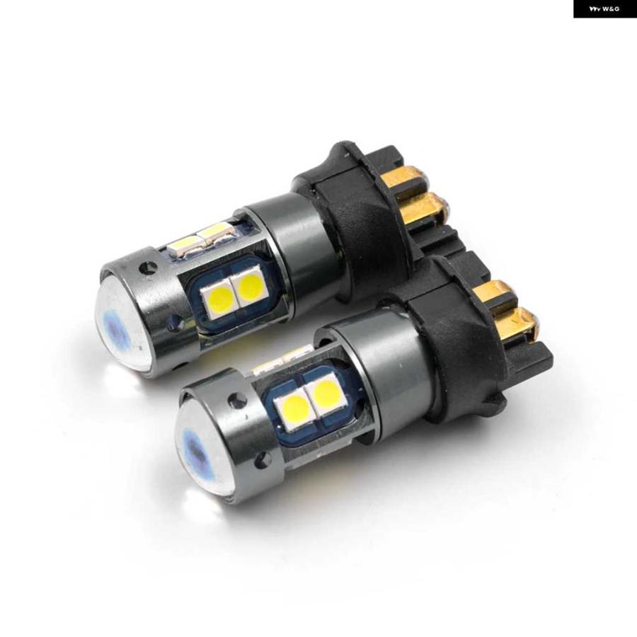 並行輸入品VW MK7 ゴルフ GTI 2013年以降 CANBUS ホワイト PW24W 12181 LED DRL デイタイムライトバルブ 2個 | ブランド登録なし | 05