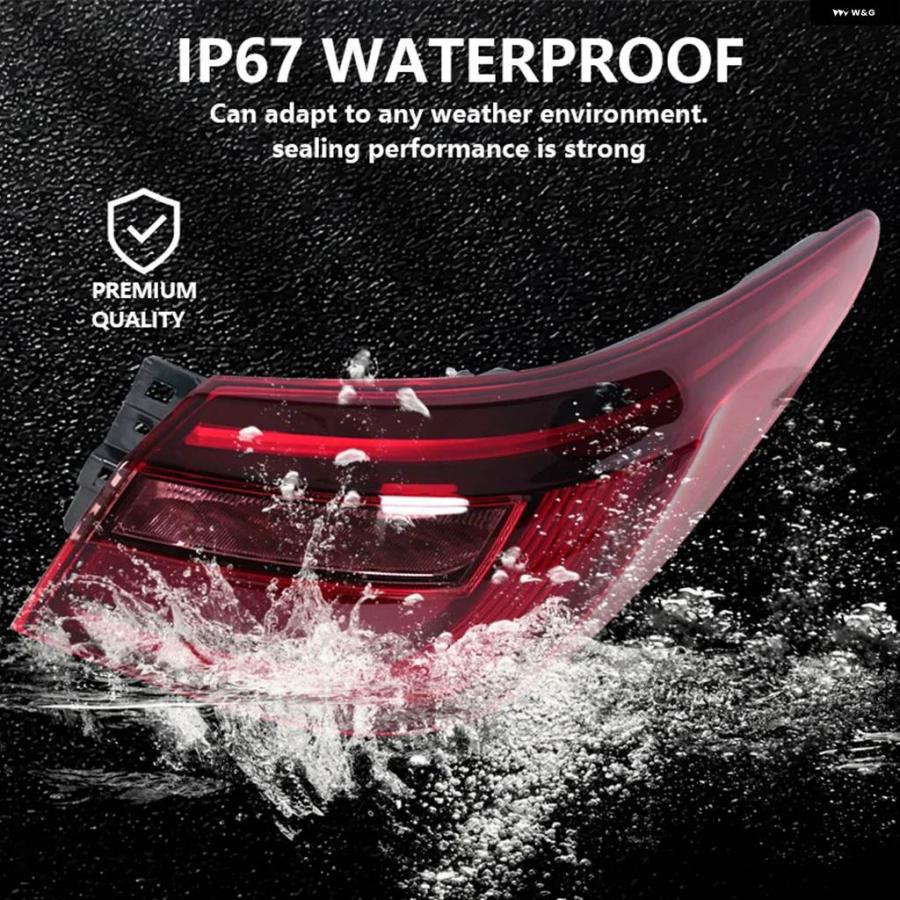 並行輸入品インフィニティ Q50 Q50L 2018-2021 車用 LED リア テールライト ウィンカーライト ブレーキ フォグランプ テールライト アセンブリ 265556HH | ブランド登録なし | 05