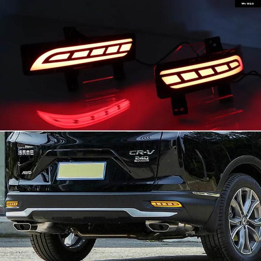 並行輸入品車用LEDリア バンパー ライト ホンダ CR-V CRV 2020 2021 リフレクター テールライト フォグランプ リバース ブレーキライト 父へプレゼント | ブランド登録なし | 06