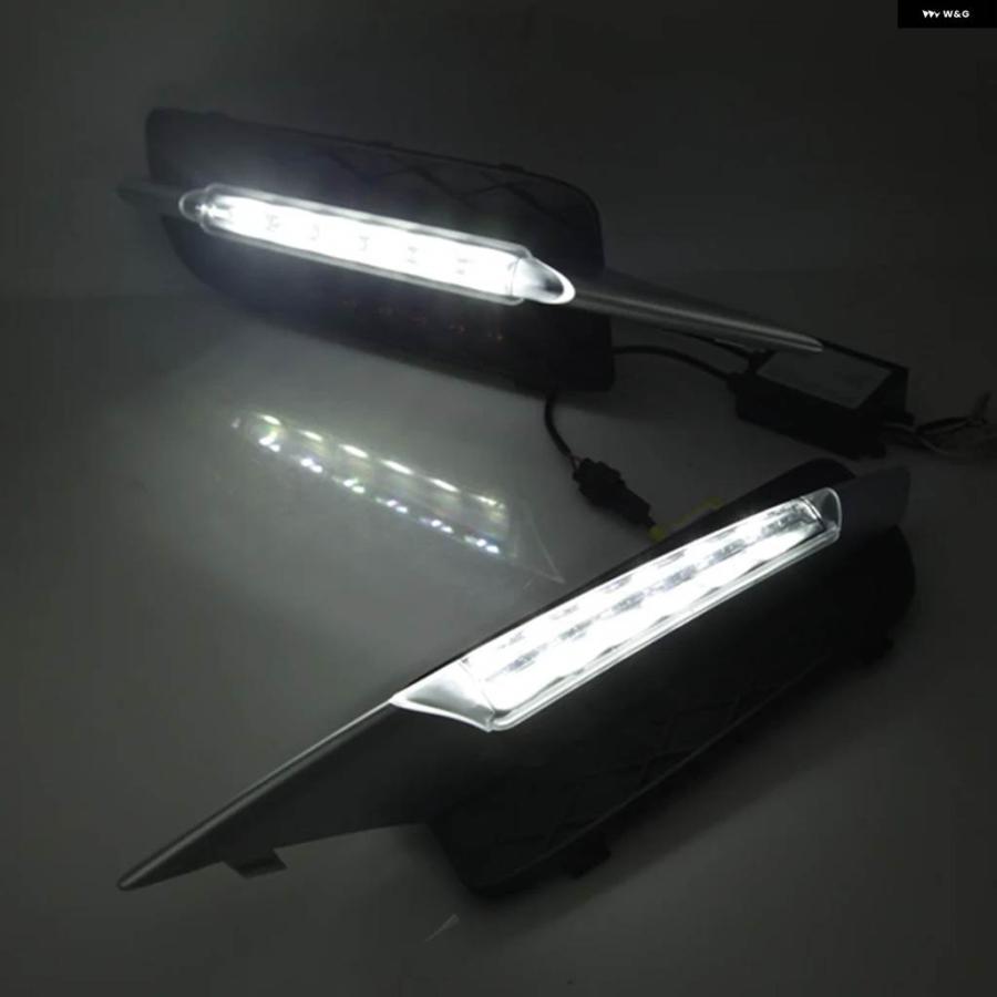 並行輸入品2個 12V 車用 DRL LED デイタイム ランニングライト デイライト BMW X5 E70 39356 超高輝度 防水 | ブランド登録なし | 05