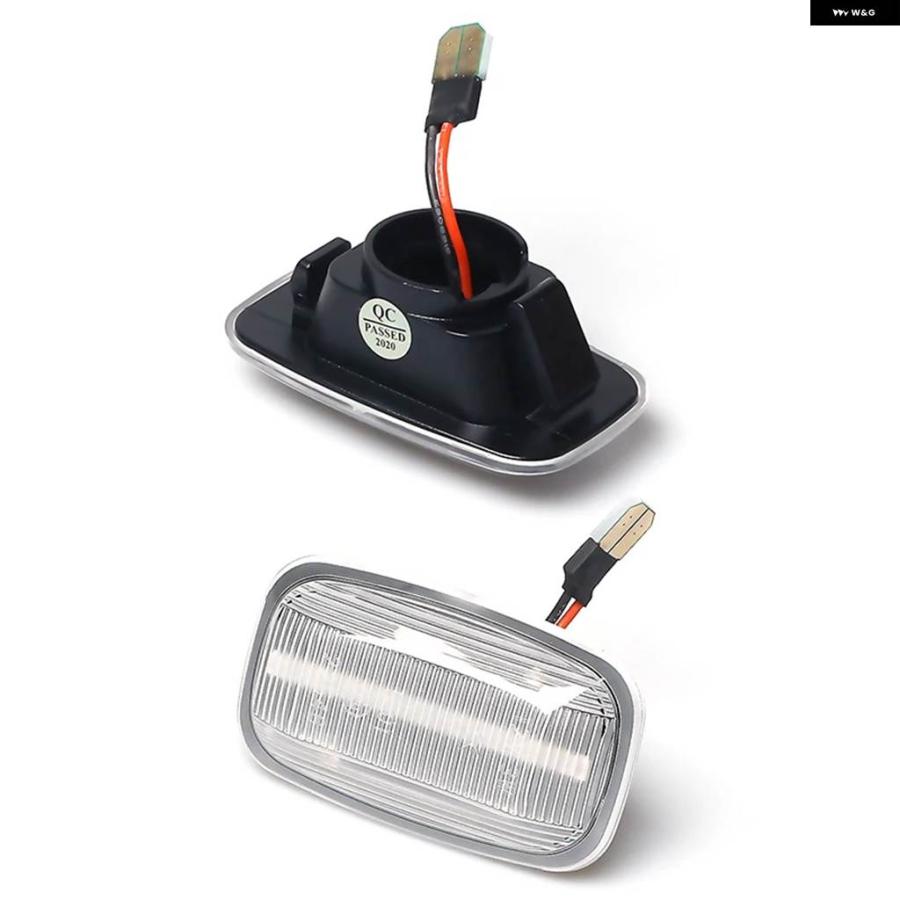 並行輸入品トヨタ ランドクルーザー 70 80 100シリーズ 12V 流れる ウィンカーライト サイドリピーター ダイナミック LED サイドマーカー | ブランド登録なし | 05