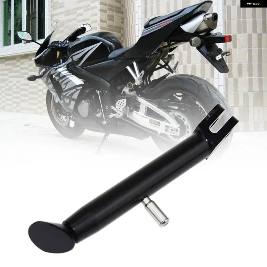 並行輸入品キック スタンド フットサイド スタンド ブラック アルミ ホンダ CBR600RR 2003-2021 CBR1000RR 1000RR 2004 - 07の画像