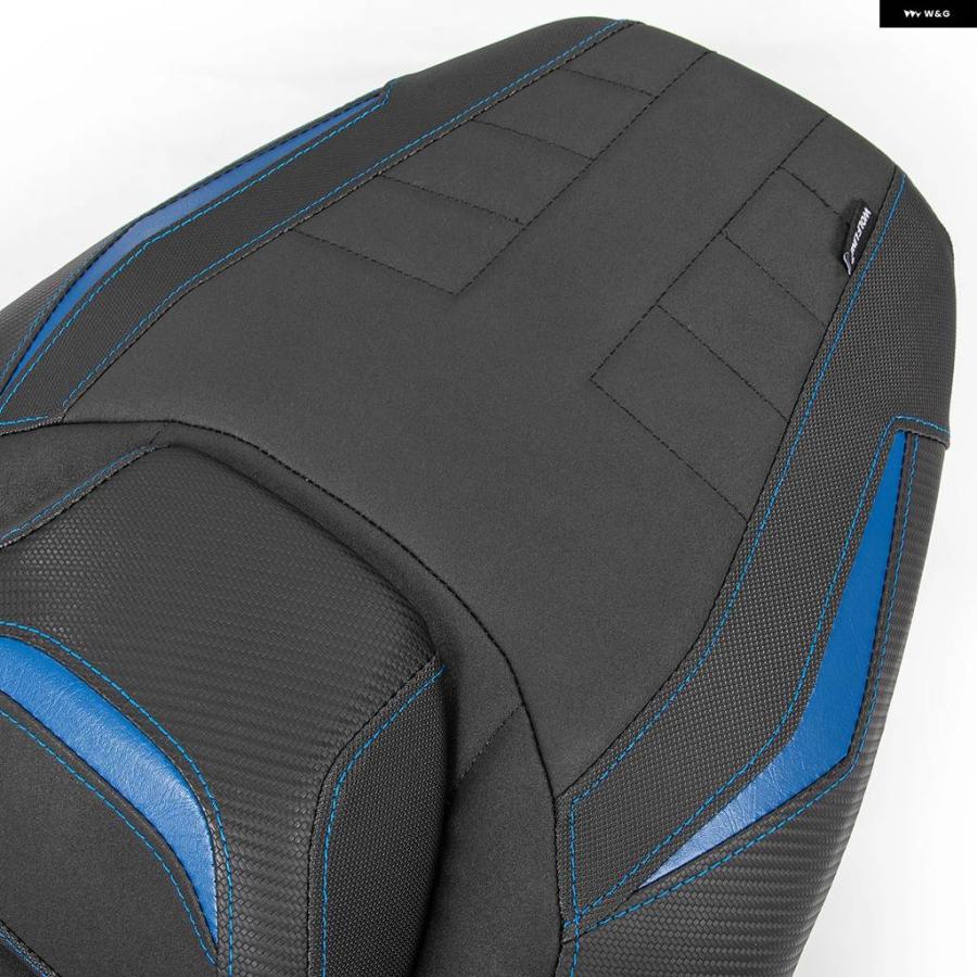 並行輸入品ヤマハ T-MAX 560 22-24 フロントシート クッション オートバイ ドライバーライダー パッド ブラック ヒーター付き ウォームカバーの画像
