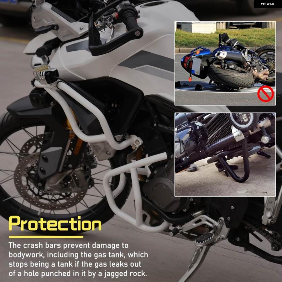 並行輸入品アンダー クラッシュ バー エンジン ガード プロテクター トライアンフ TIGER 900 GT RALLY PRO 2020-2023 TIGER900 バンパー バイク アクセ_4