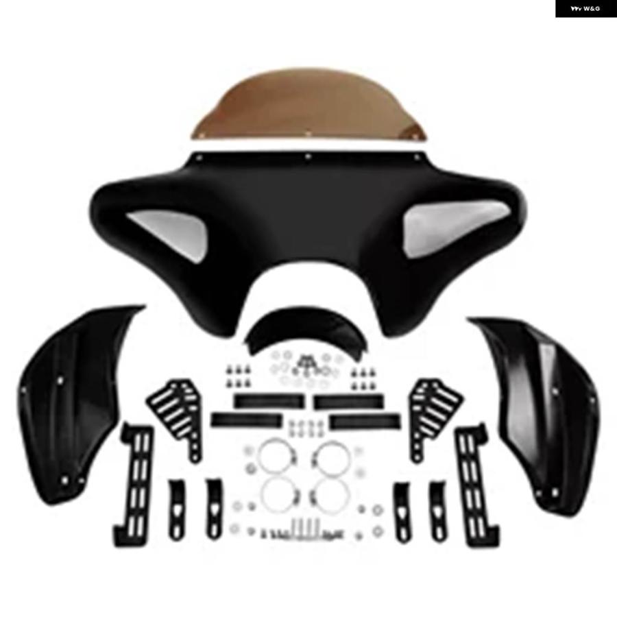 並行輸入品オートバイ フロント アウター バットウィング フェアリング ハーレー ソフテイル ヘリテージ ファットボーイ ロードキング FLHR_4