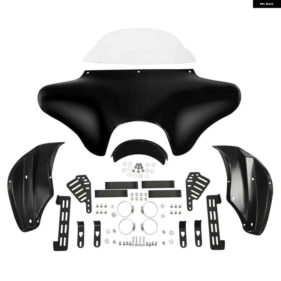 並行輸入品オートバイ フロント アウター バットウィング フェアリング ハーレー ソフテイル ヘリテージ ファットボーイ ロードキング FLHR_6