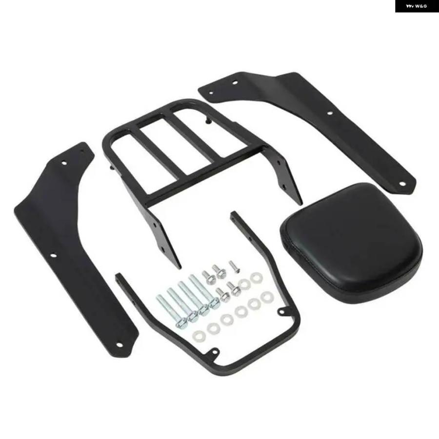 並行輸入品バイク バックレスト シーシーバー キャリア ホンダ シャドウ ファントム 750 VT750C2B 2010-2019 スピリット 750 VT750C2 2007-2014_5